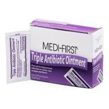 Safeguard Medical First Aid Antibiotic Bacitracin / Neomycin / Polymyxin B Water Jel® Ointment 0.5 & 0.9 Gram Packets