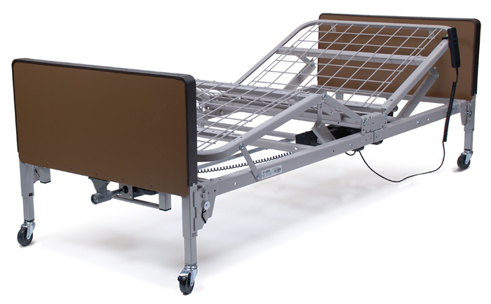 Cama semieléctrica para cuidados en el hogar Graham Field-US0208-Patriot, solo cama