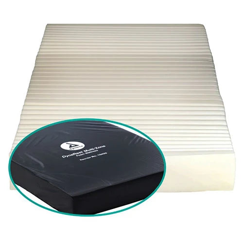 Dynarex-10420 DynaRest Multizone Foam Mattress 36" x 80" x 6" (1pc/cs)