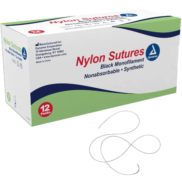 Dynarex Nylon Sutures