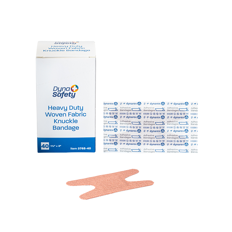 Dynarex Heavy Duty Woven Fabric Bandage - Knuckle 1 1/2" x 3"