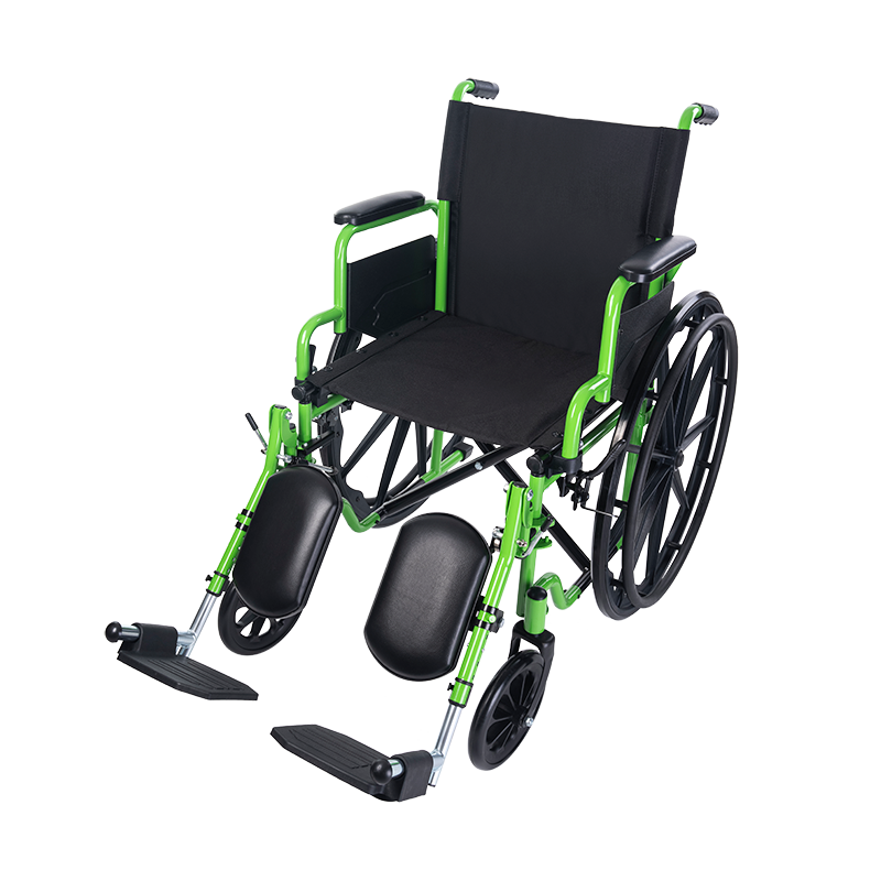 Dynarex-RPWC24-345ELR DynaRide Wheelchair ELR-Pair Green, 1 pair/box