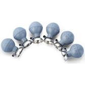 Electrodos de succión reutilizables para adultos EDAN (6 piezas/juego, cable de ECG de 4 mm).