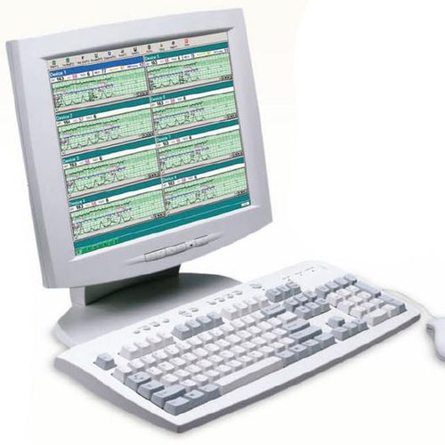 Puesto de enfermería central EDAN. Monitoreo simultáneo de varias camas. Licencia de software únicamente, consultar opciones de instalación y PC.