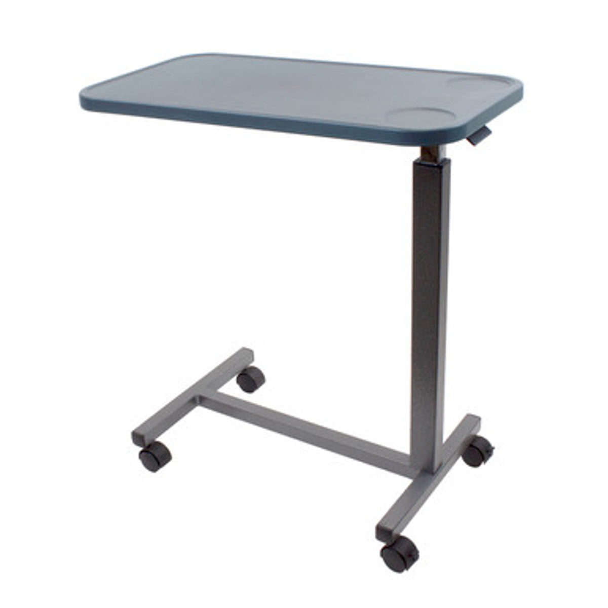 Dynarex-10457GR Plastic Overbed Table Grey (1pc/cs)