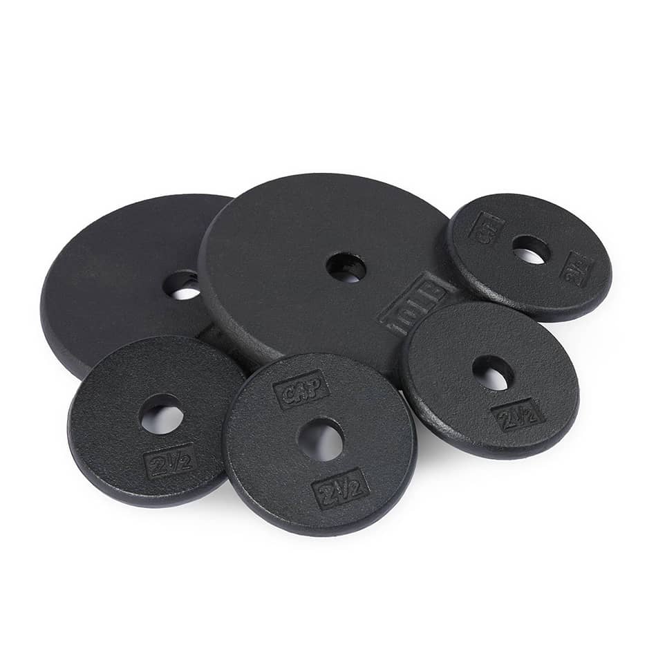 Hausmann-8952 Disc Weight Set (16 Weights - 2.5, 5, and 10 lb)