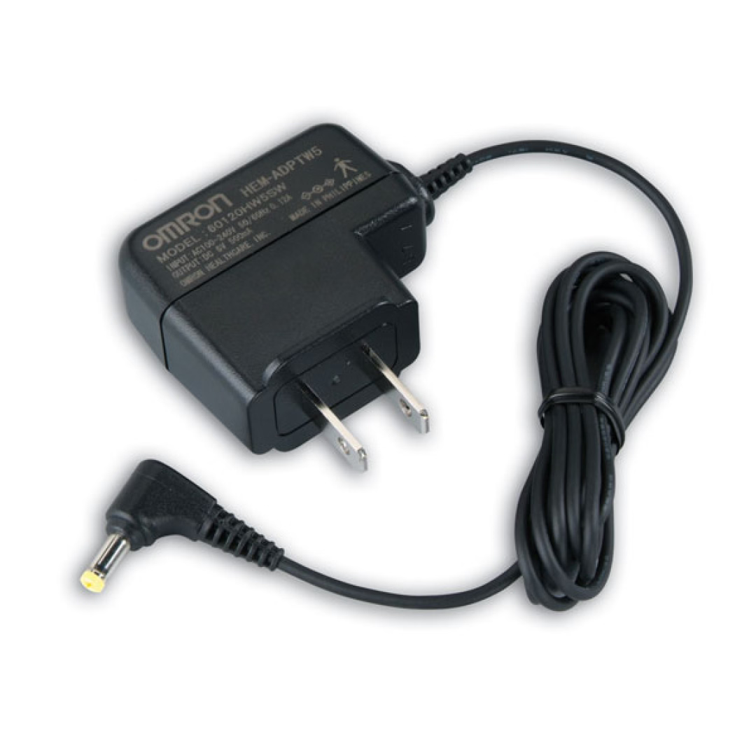Omron Healthcare-HEM-ADPTW5 AC Adapter For Omron Home BP Monitors (US Only) , each