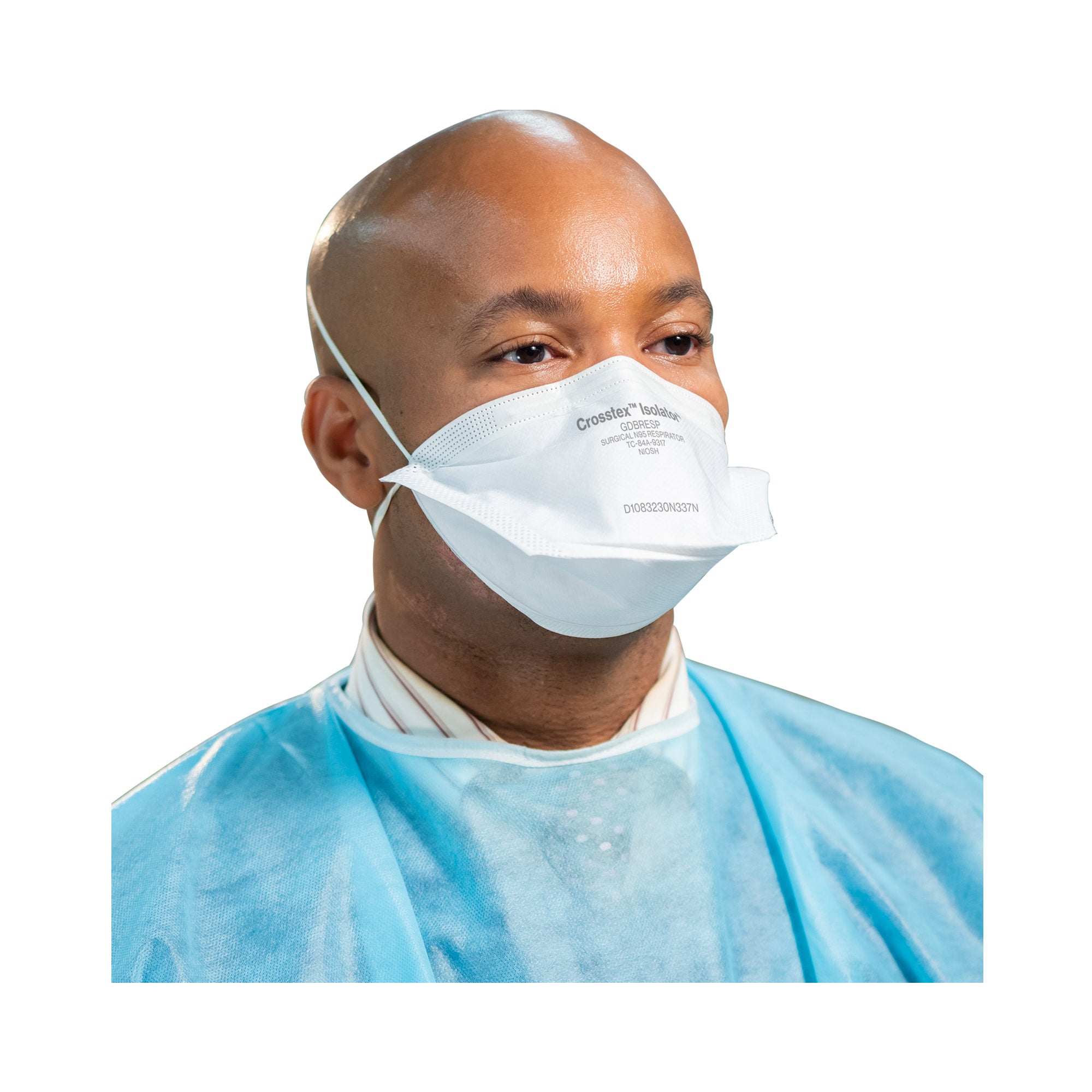 Crosstex-GDBRESP-Crosstex™ Isolator™ Duckbill N95 Surgical Respirator (50/Box / 4 Boxes/Case)