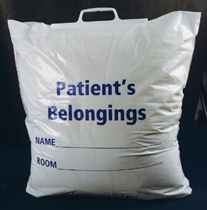 ADI Medical-40229 Patient Personal Belongings Bags