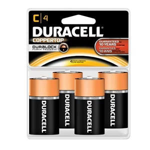 Duracell Coppertop Alkaline Retail Battery With Duralock Power Preserve Technology