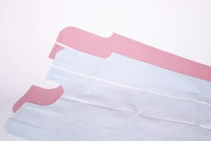 TIDI Products Tissue Poly Tissue Patient Gown