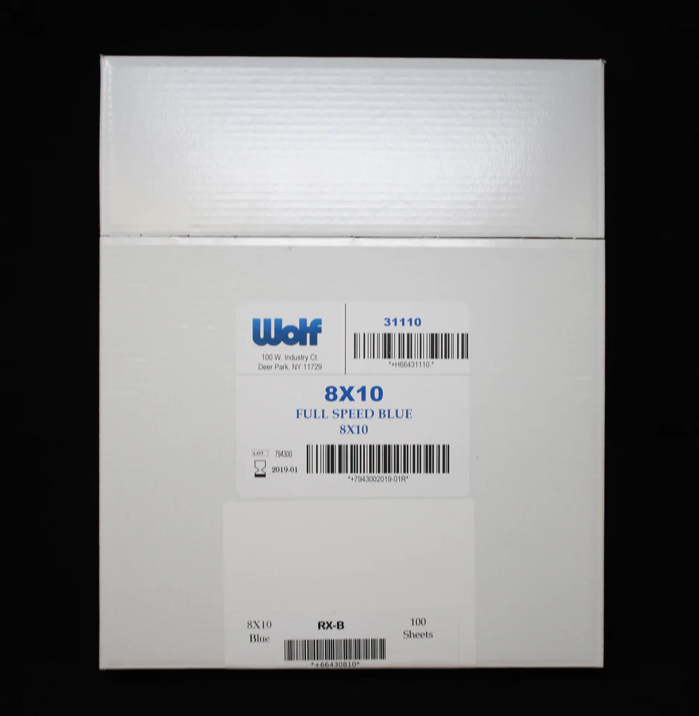 Wolf Xray Full Speed Blue Medical Film