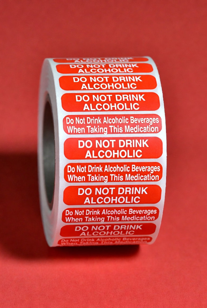 Apothecary Products-40004 "DO NOT TAKE DAIRY" Label (Pack of 1000)