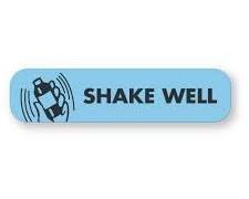 Apothecary Products-40149 "SHAKE WELL BEFORE USING" Label (Pack of 1000)