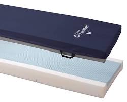 Joerns-PVAL-4280FLTM4SZP PrevaMatt Alleviate Mattress, Tempur Material, 4-Way Stretch Cover and Fire Barrier - Flat (Each)