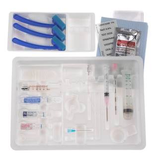 B.Braun Medical-182A233 Single-Shot Epidural Tray with Lidocaine 1%, 5mL, Needle Stick Pad, Rx Labels, CSR Wrap (20 Ea/Bx)
