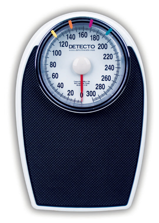 Detecto-D-1130 Pro Health Bathroom Dial Scale 1/EA