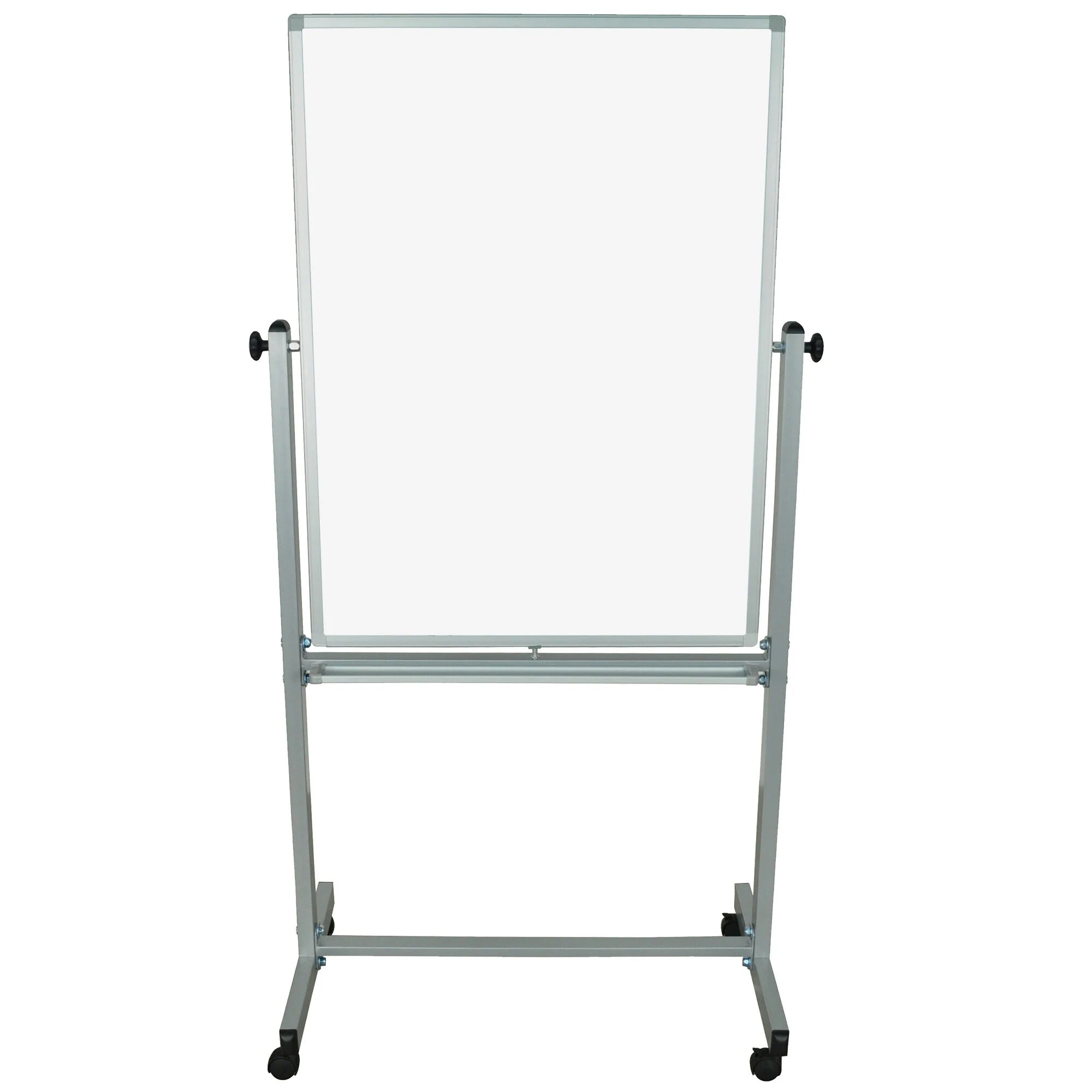 Luxor-MB3040WW 29 7/8" x 39 3/8" Double-Sided Whiteboard with Aluminum Frame and Stand
