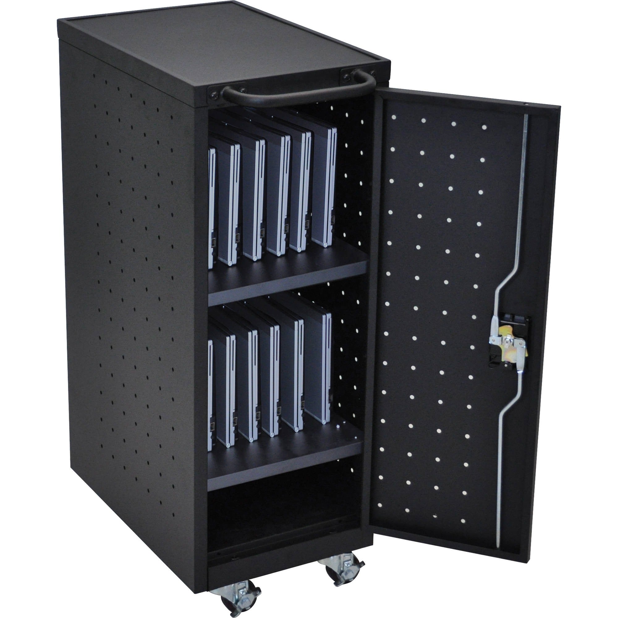 Luxor-LLTP12-B 12 Tablet / Laptop Charging Cart