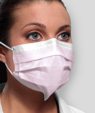 Crosstex Isofluid™ Earloop Mask w/Secure Fit™ Mask Technology