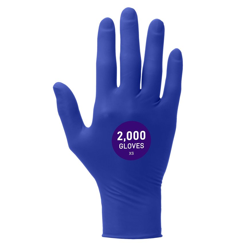 Ansell Kimtech™ Vista Exam Glove Nitrile - Beaded Cuff