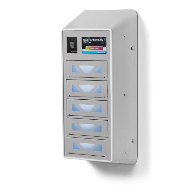 Luxor-KBSL051 Pro 5-Bay Large Device Smart Locker (Wi-Fi, USB-C)
