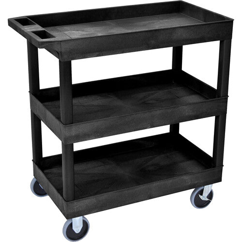 Luxor 3-Shelf Tub Cart