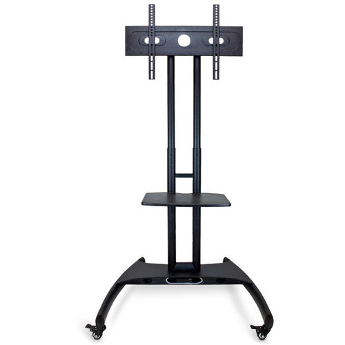 Luxor FP2500 Adjustable Height LCD TV Stand and Mount with Accessory Shelf