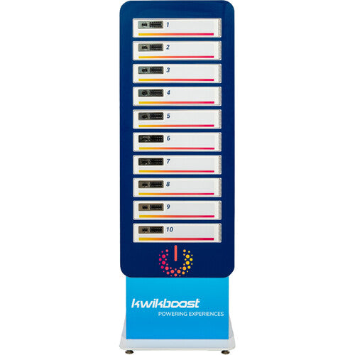 Luxor-KB93100 KwikBoost Multi-Device Charging Locker with Custom Graphics (10-Bay)