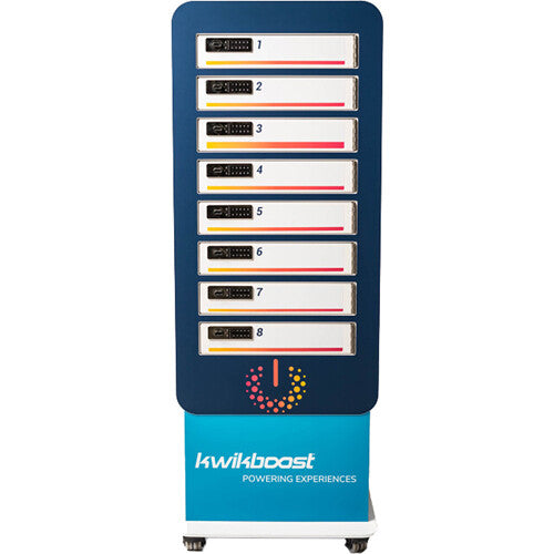 Luxor-KB93800 KwikBoost Multi-Device Charging Locker with Custom Graphics (8-Bay)