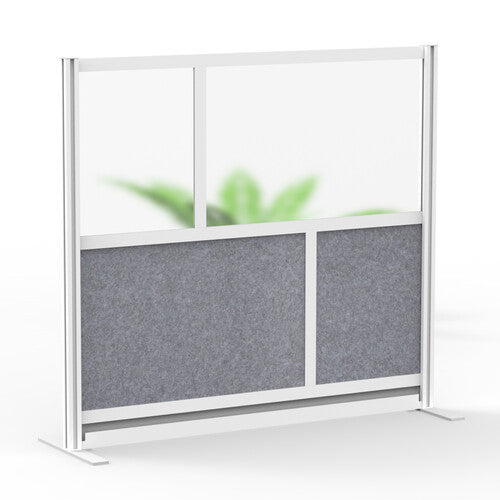 Luxor-MW-5348-FCG Modular Starter Wall 53x48" - Frosted