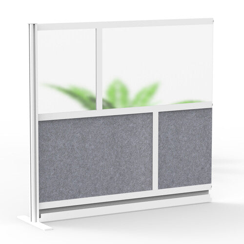 Luxor-MW-5348-XFCG Modular Add-On Wall (53 x 48")