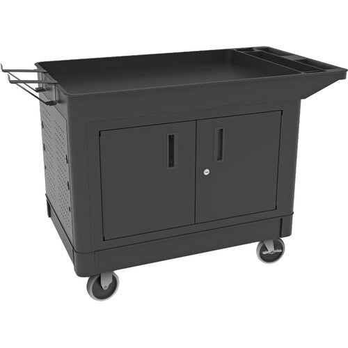 Luxor-XLC11C1 Industrial Work Cart With Locking Cabinet