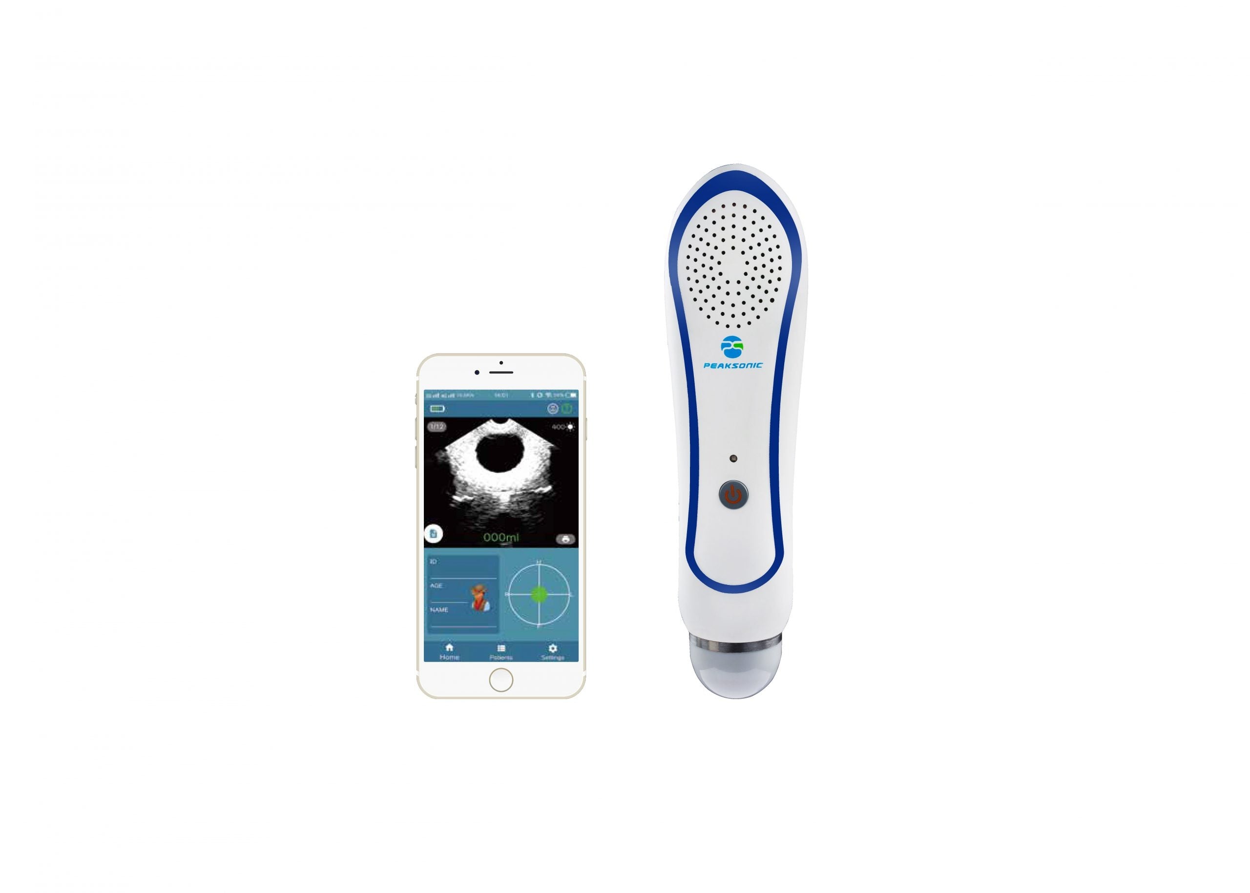 CARESONO-M4 Wireless 3D Bladder Scanner, no annual calibration needed