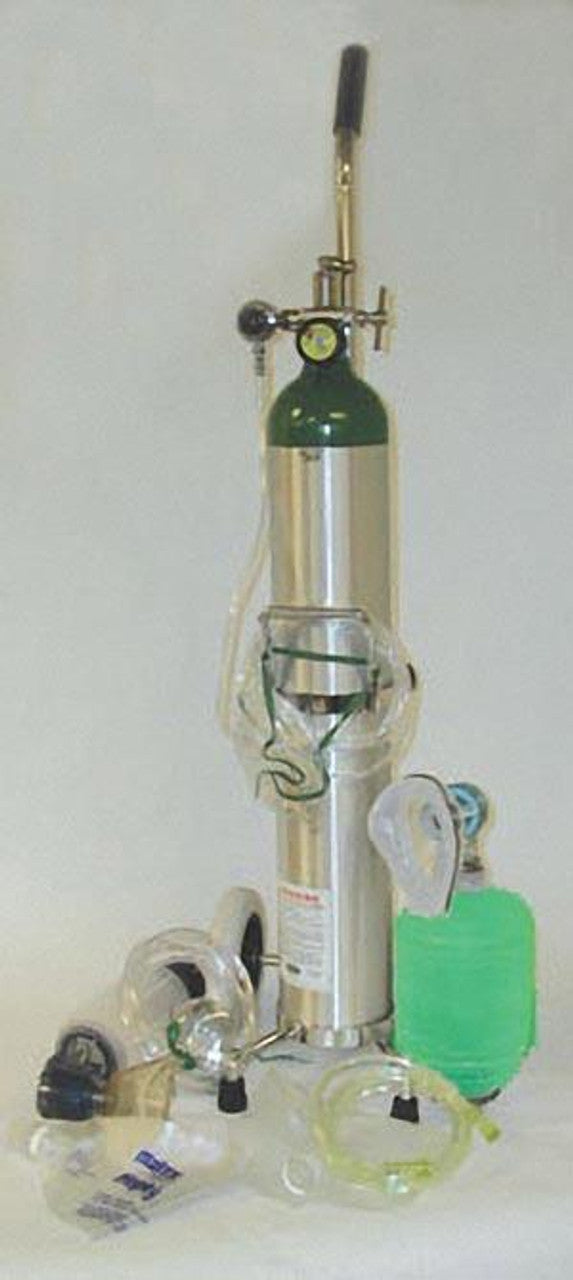 Mada Medical-1629DE Positive Pressure Oxygen Cart Kit (1 KT)