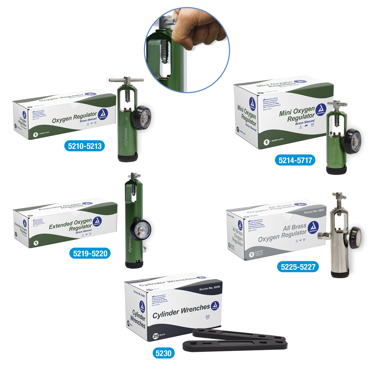 Dynarex-Oxygen Regulators