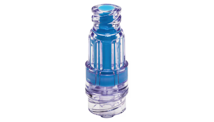 BD-MZ1000-07 MaxZero Zero Reflux IV Connector, Not made with DEHP, 0.16 ml PV, 100/cs (Continental US Only)