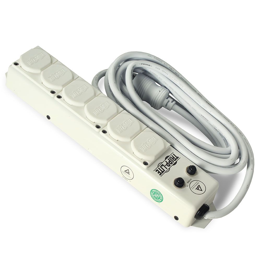 Harloff-MD-OUTLET6 Electrical Outlet Strip with 6 Hospital Grade Receptacles for M-Series and A-Series Carts (1 EA)