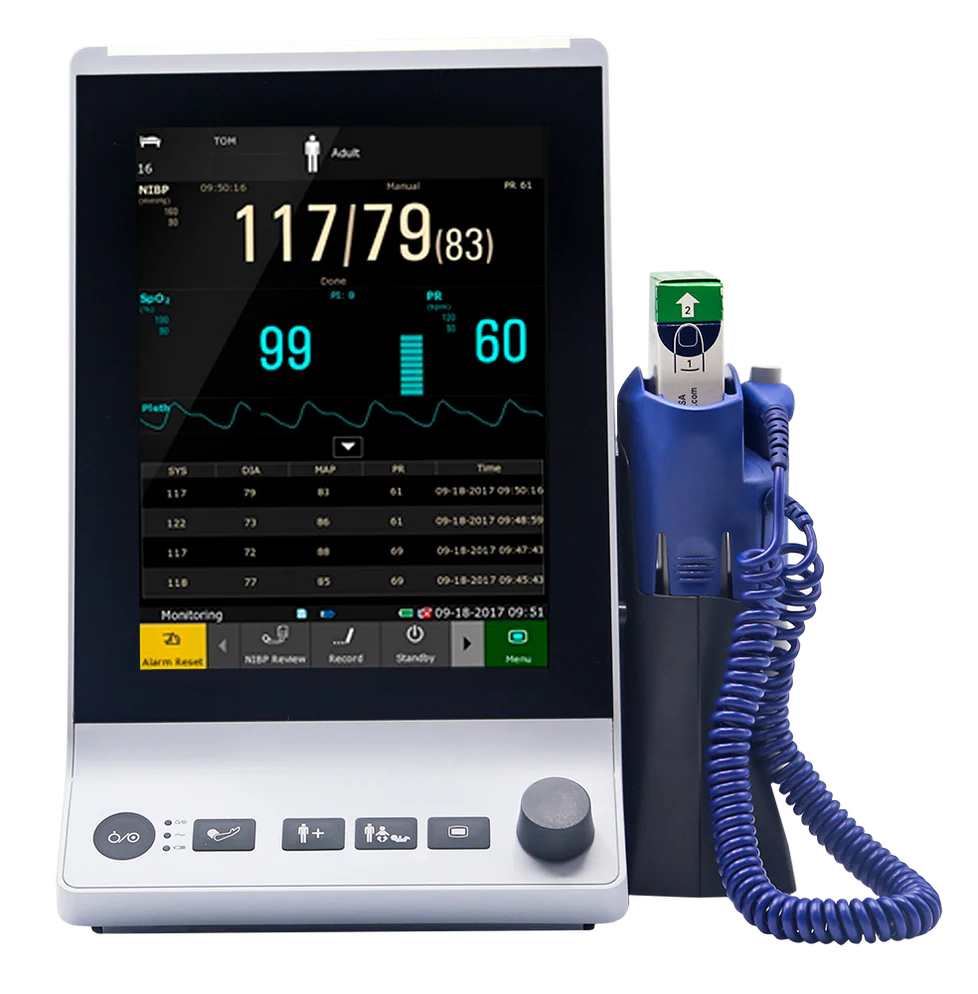 MDPRO 2500 Vital Sign monitor with spot check, continuous monitoring and ward round mode