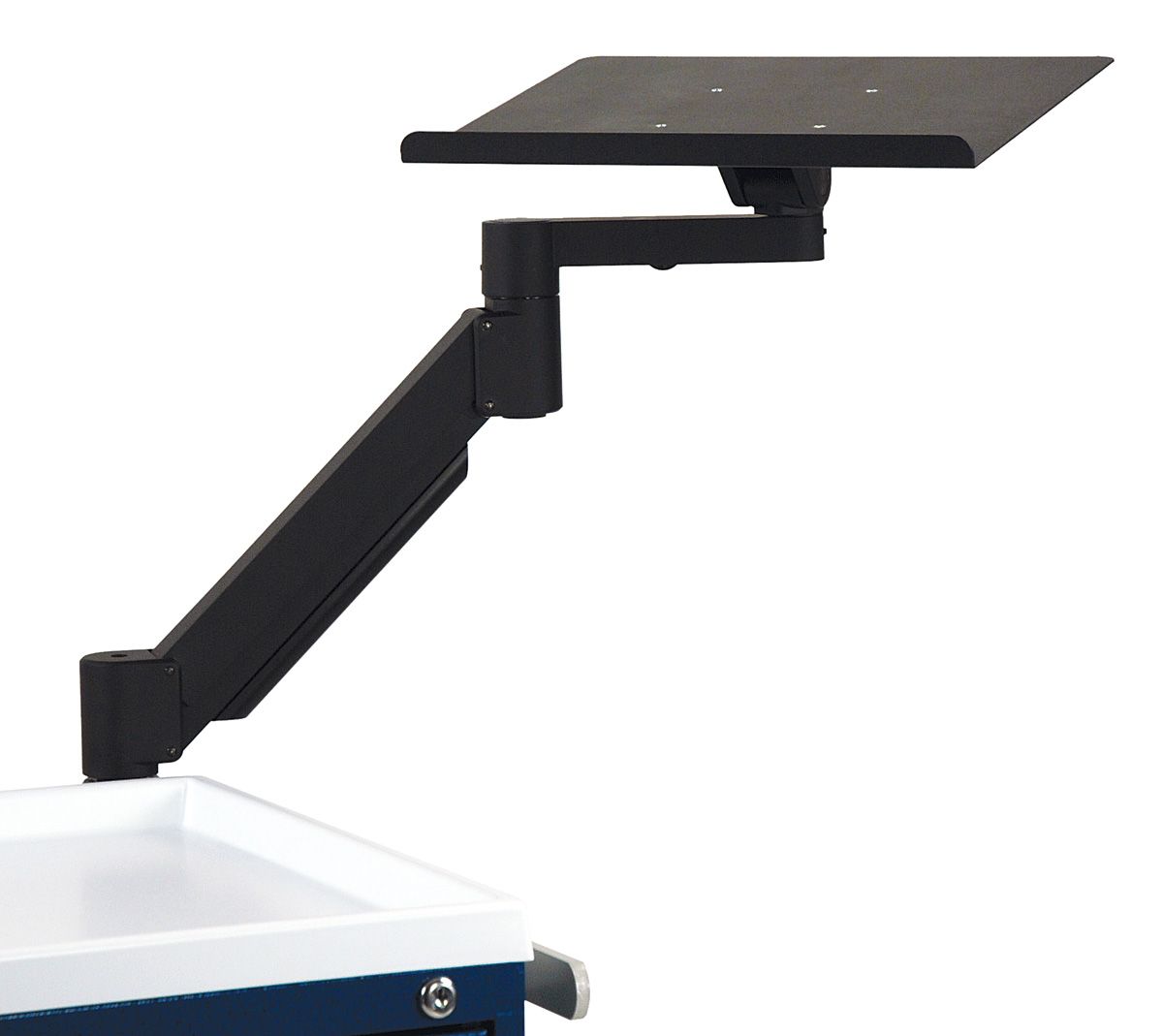 Harloff-PC-ARM Articulating Computer Arm with Lap-Top Plate, Ergotron or Similar (1 EA)