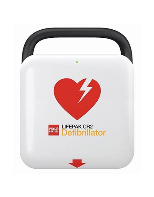 STRYKER-99512-001708 LIFEPAK CR2 Cellular Defibrillator, Semi-Automatic, English, handle