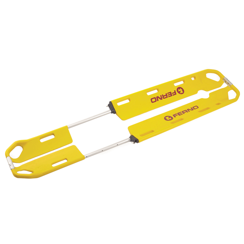 Ferno-00065EXL7BLK Scoop 65-EXL Yellow Stretcher Kit with 3 Black 7 ft Restraints (1 EA)
