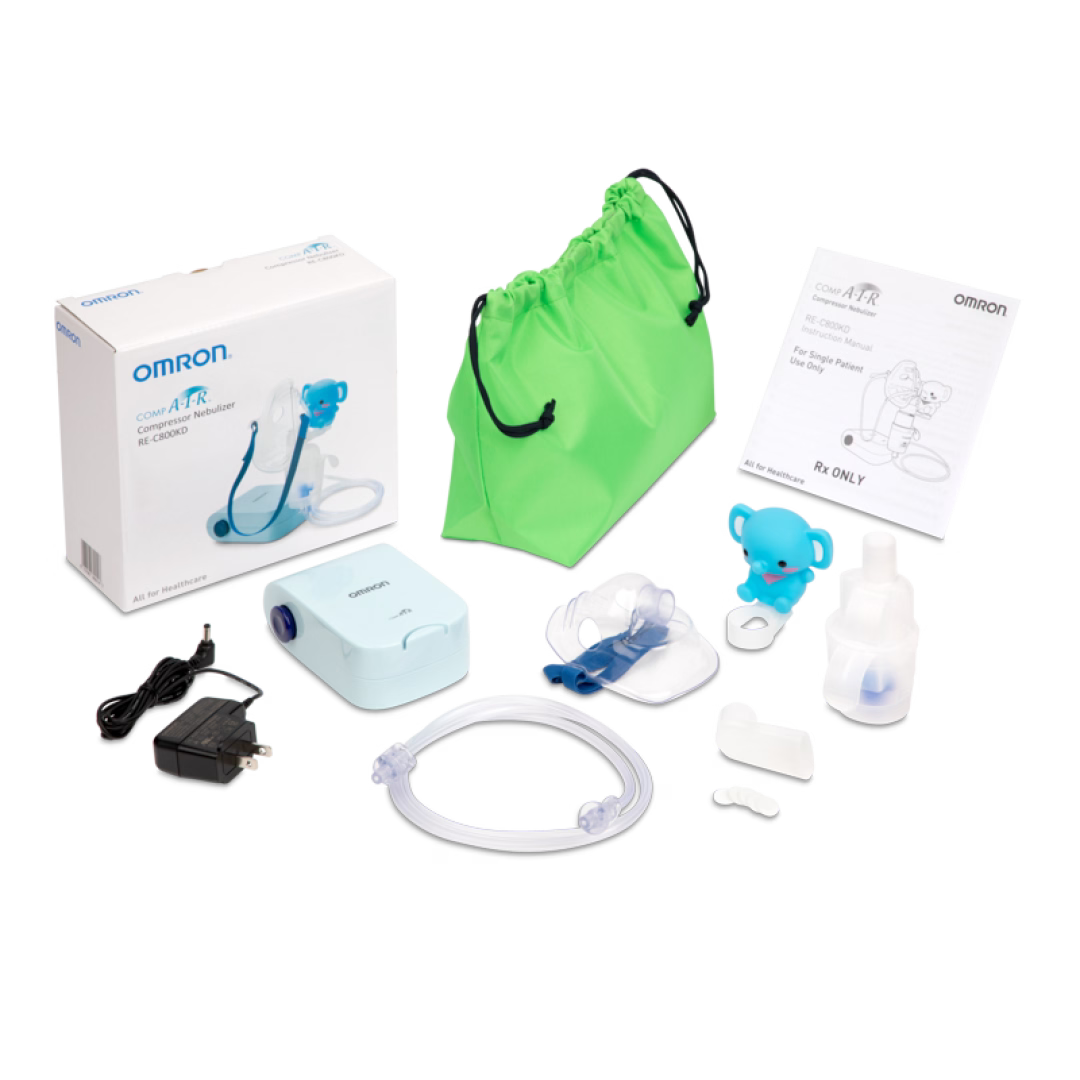 Omron Healthcare-RE-C800KD Compressor Nebulizer for Kids, 10/cs