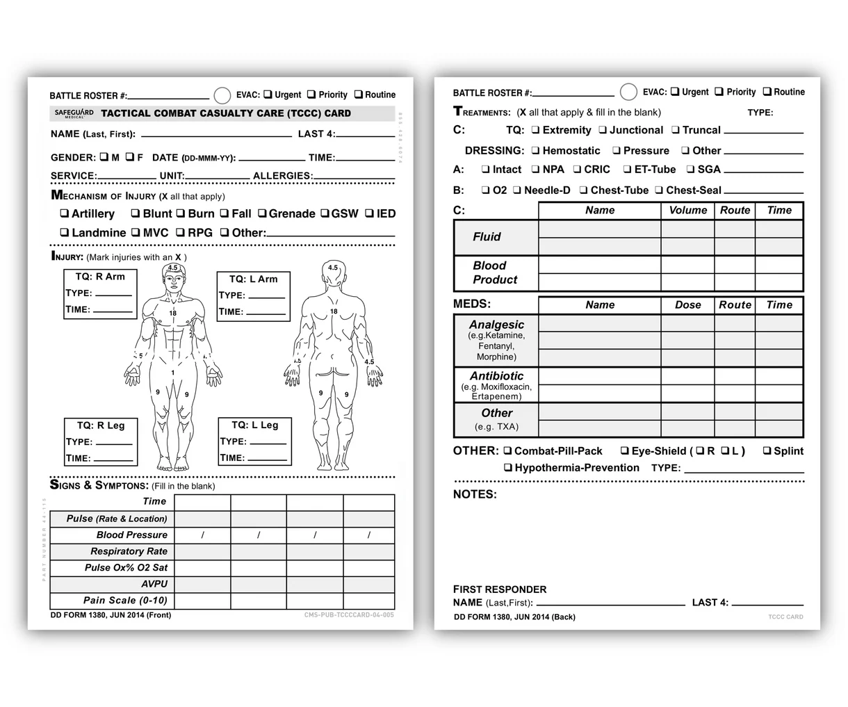Safeguard Medical-PDF131 ChitoGauze OTC, Z-Fold (3" x 48")