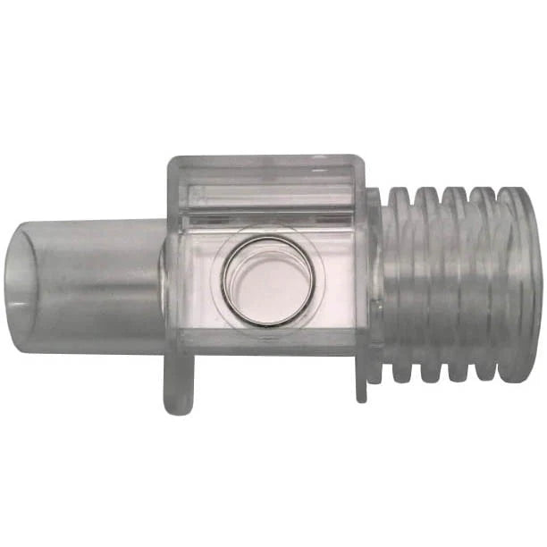 Adaptador de vía aérea para adultos desechable EDAN (6063-00) (paquete de 10). Compatible con: módulo principal CapnoStat5 ETCO2