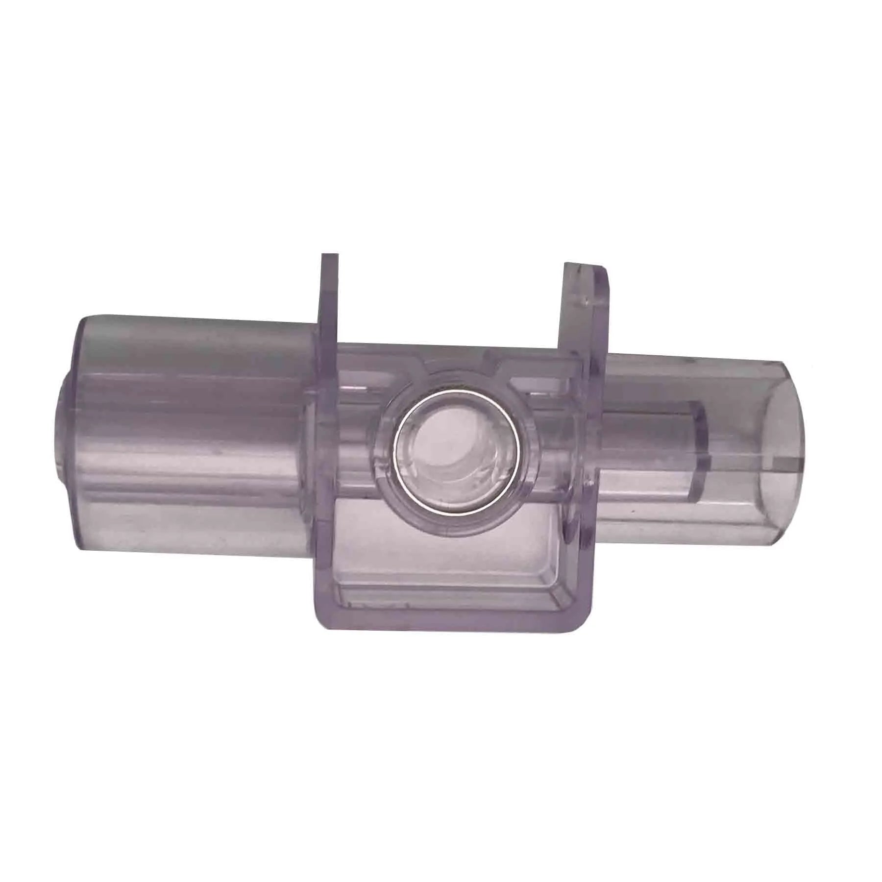 Adaptador de vía aérea para adultos desechable EDAN (6063-00) (paquete de 10). Compatible con: módulo principal CapnoStat5 ETCO2