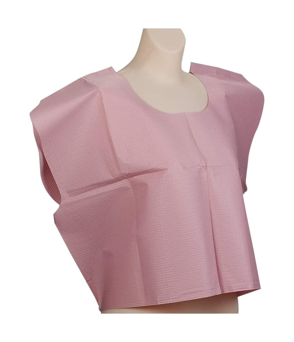 TIDI Products-905A Exam Capes, 21” x 30”, Mauve, 100/cs (40 cs/plt) , case