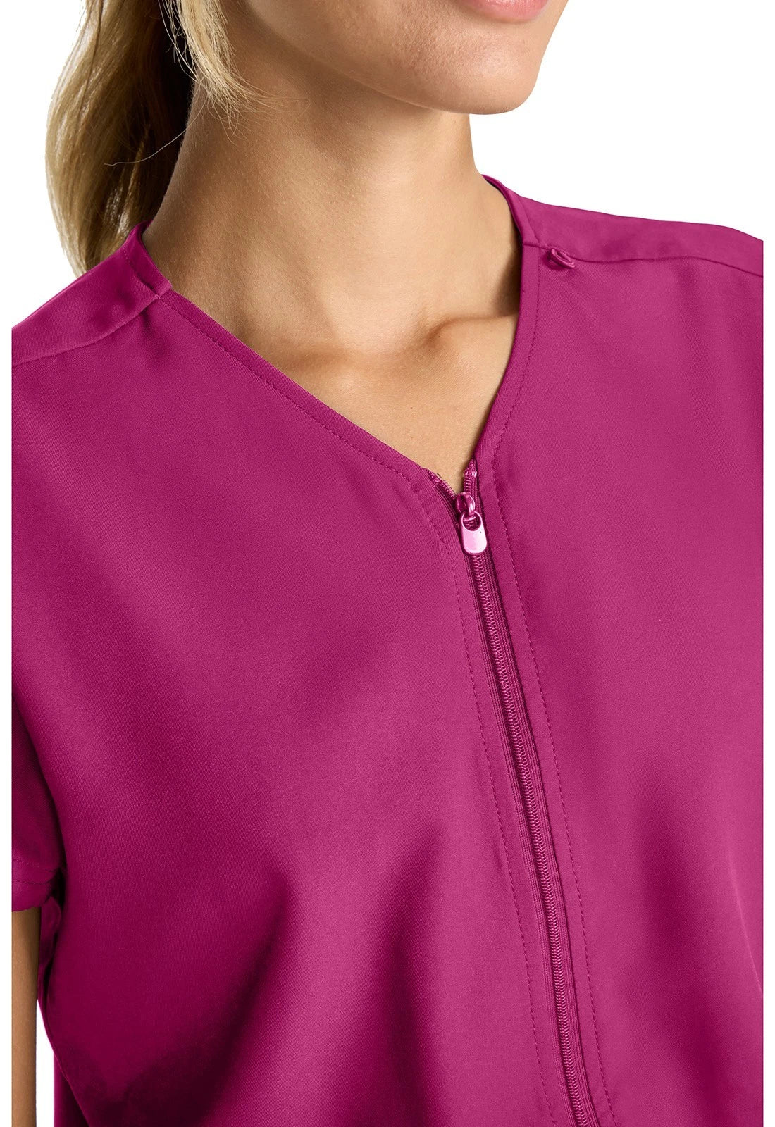 Med Couture Insight Women's Zip Front Jumpsuit