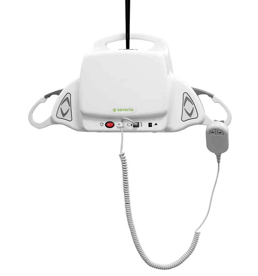 Handicare P-440 portable ceiling lift supporting up to 440 lbs safely.