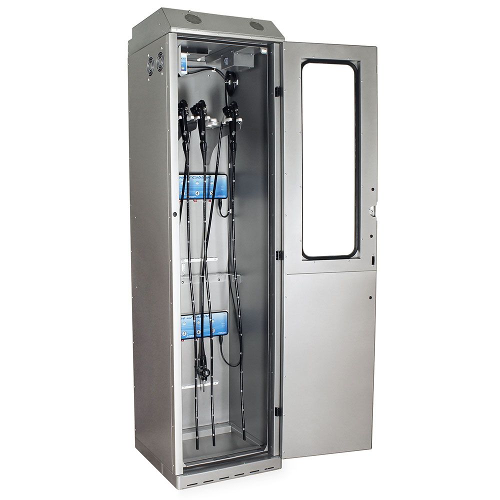 Harloff SureDry Painted Low Carbon Steel 24" Wide Scope Drying Cabinet